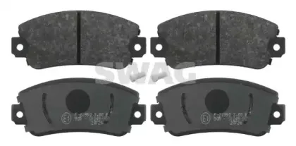 70 91 6077 SWAG Комплект тормозных колодок, дисковый тормоз